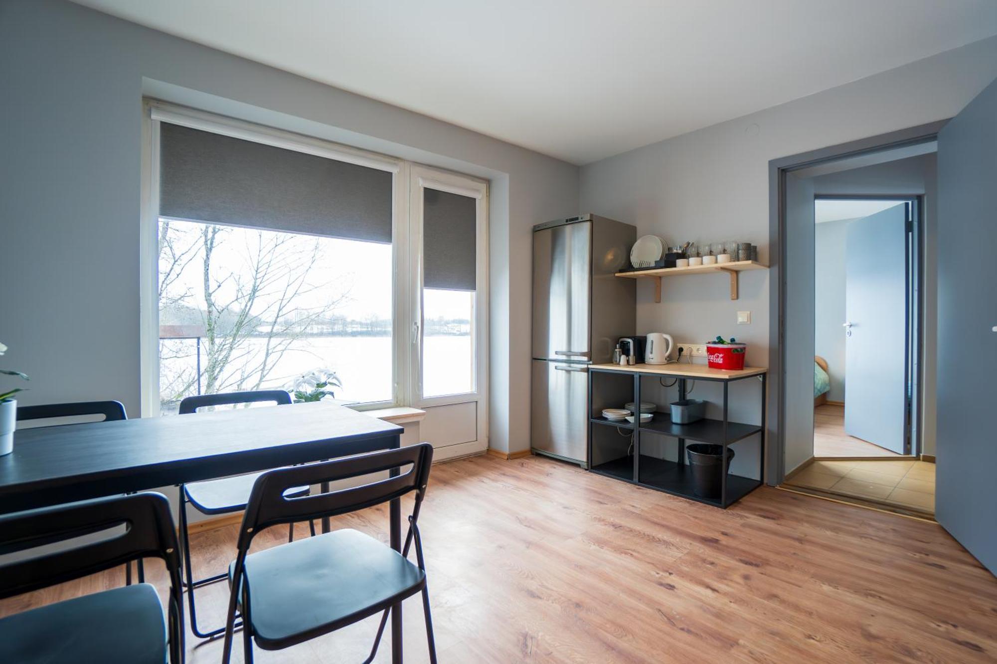 Namelis Ant Vilnojos Ezero Kranto Guest House Suderve Ngoại thất bức ảnh